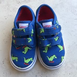 Dinosaur vans toddler size 7